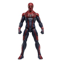 Hasbro Figura Spider-Man Peter Parker Velocity Suit Marvel Legends Gamerverse 15 cm con 4 Accesorios Articulada