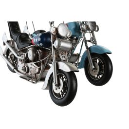 Vehiculo Decoracion Vintage DKD Home Decor Azul Marino Azul Celeste 14 x 21 x 39 cm (2 Unidades) Vehiculo Decoracion Vintage DKD Home Decor Azul Marino Azul Celeste 14 x 21 x 39 cm (2 Unidades)