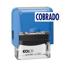 Colop Sello Printer C20 Formula " Cobrado " Almohadilla E-20 14x38 mm Azul Precio: 5.79000004. SKU: B1DZ4XGBGN