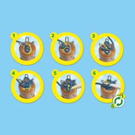 Ses Creative Tricotin - Kit de Tejido con Hilos de Diferentes Colores para Niños