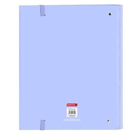 Carpeta Con Recambio Safta Din A4 Cuadro 5 mm Con Goma Y 5 Separadores Benetton Lila Carpeta Con Recambio Safta Din A4 Cuadro 5 mm Con Goma Y 5 Separadores Benetton Lila