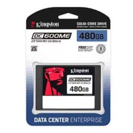 Kingston SSD DC600M 480 GB SATA III 2.5" - Disco Duro Interno Empresarial con Cifrado AES 256-bit y 3D TLC NAND - Hasta 560 MB/s Lectura - Para Servidores y Estaciones de Trabajo