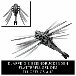LEGO Icons Dune Atreides Royal Ornithopter 10327 Juego Construcción 1369 Piezas 18+