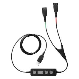 Jabra Link 265-09 Cable Supervisor USB a QD, Negro - Cable de conexión USB para auriculares Jabra Precio: 149.49999999. SKU: S55025136