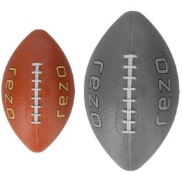 Balón de fútbol americano - REZO - Caucho - Talla 3 - Marrón - Para recreación Balón de fútbol americano - REZO - Caucho - Talla 3 - Marrón - Para recreación