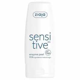 Ziaja SENSITIVE Exfoliante Enzimático Facial para Pieles Sensibles Vegano 60 ml - Elimina Células Muertas, Suaviza e Ilumina
