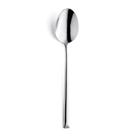 Amefa Metropole Cucharas de Mesa Acero Inoxidable Set 12 Unidades 21 cm Acabado Brillo