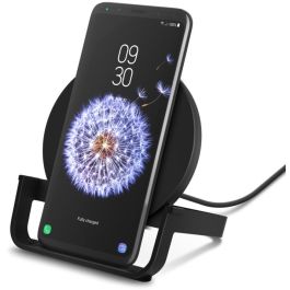 Belkin WIB001VFBK Cargador Inalámbrico Rápido de 10W Tipo Stand con Cable Micro-USB y Quick Charge 3.0 Negro