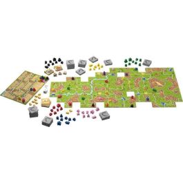Asmodee Carcasona Big Box 2021 Juego de Mesa Clásico. Edición Completa con 11 Expansiones y Juego Base para 2-6 Jugadores, Edad 7+
