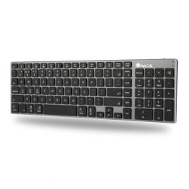 Teclado Inalámbrico por Bluetooth NGS Fortune-BT/ Gris Teclado Inalámbrico por Bluetooth NGS Fortune-BT/ Gris
