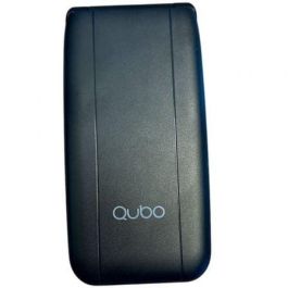 Qubo NEONW-BK NEONWBK 4G Teléfono Móvil 4G Negro para Personas Mayores con Botón SOS y Pantalla Plegable