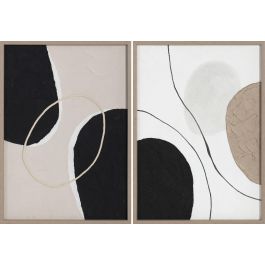 Cuadro Urban DKD Home Decor Marron Negro 3.5 x 70 x 50 cm (2 Unidades) Precio: 78.49999993. SKU: B1J5JMV8CL