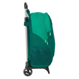 Safta 665+905 Mochila Escolar con Carro Real Betis Balompié Resistente al Agua 30x43x14 cm para Niños +3 Años