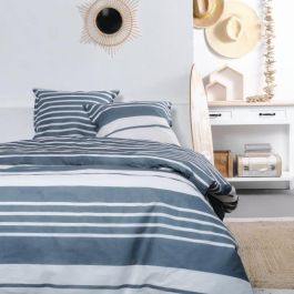 Today TOD3574641202873 Funda Nórdica 100% Algodón 240x200 cm Azul y Blanco para 2 Personas Precio: 37.50000056. SKU: B18FCEENJF