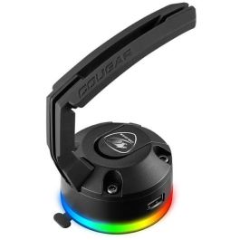 COUGAR 3MBSRXXB.0001 Soporte para auriculares Gaming BUNKER S ARGB, tipo pasivo, universal, con ventosa, color negro