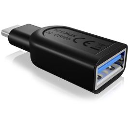 ICY BOX Adaptador USB-A a USB-C Negro Precio: 27.50000033. SKU: B19253BMTB