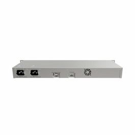 Mikrotik RB1100AHx4 Router Gigabit Ethernet 10/100/1000 Mbps, para Rack 1U, Acero Inoxidable y PoE