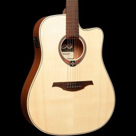 LAG Guitarra Acústica Electroacústica Dreadnought Cutaway Tramontane 70 A/C - Natural Precio: 388.311264. SKU: B15EMGYJ5M