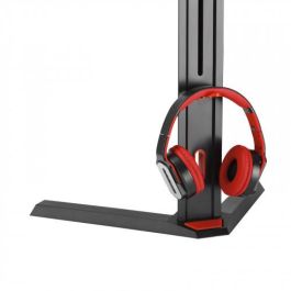 TooQ DB1401TN-B Soporte de Monitor Gaming para Escritorio 17"-32" Independiente Negro/Rojo