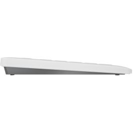 Cherry Teclado STREAM PROTECT Inalámbrico Blanco [DE]