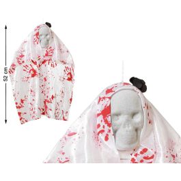 Esqueleto Colgante Con Capa Blanca Sangrienta 52 cm Para Ambientación Terrorífica Precio: 1.9499997. SKU: B1D6C3XEK8