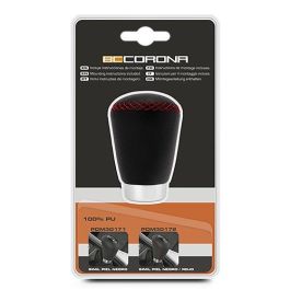 Pomo de la Palanca de Cambio BC Corona Sport Negro/Rojo Piel