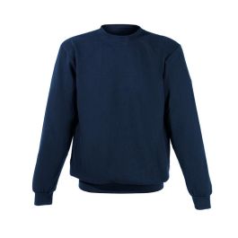 DUVER 105701 Sudadera Unisex Cuello Redondo Felpa Perchada 65% Poliéster 35% Algodón, Tallas XS-3XL para Uso Laboral e Industrial
