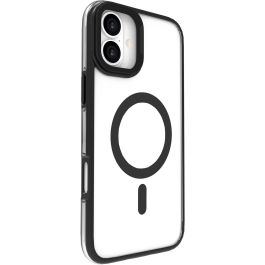 eSTUFF INFINITE HELSINKI Funda magnética para iPhone 16 - Negra - 86% Plástico Reciclado