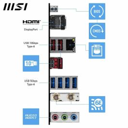Placa Base MSI PRO B850-S WIFI6E AMD AM5