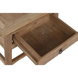 Mesita De Noche Item Home DKD Home Decor Natural 50 x 50 x 60 cm Mesita De Noche Item Home DKD Home Decor Natural 50 x 50 x 60 cm