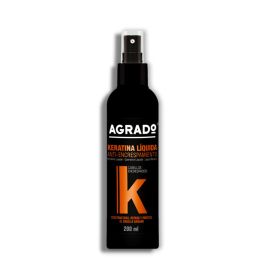 Agrado Queratina Líquida Anti-Encrespamiento para Cabello Rizado y Rebelde, Restaura Suavidad y Vitalidad Capilar, Uso Diario, 200ml Precio: 2.6899994. SKU: S4509765