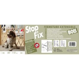 NORDLINGER PRO Barrera extensible de madera Stopfix - Para perros