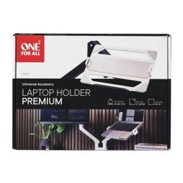 One For All Soporte para Laptop Universal, Compatible con Brazos de Monitor, Nivel de los Ojos, Acolchado de Silicona No Tóxica One For All Soporte para Laptop Universal, Compatible con Brazos de Monitor, Nivel de los Ojos, Acolchado de Silicona No Tóxica