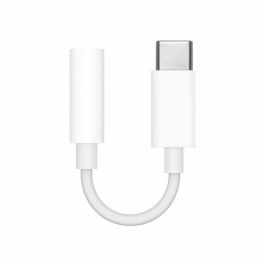 Apple MW2Q3ZM/A Adaptador USB-C a Jack 3.5 mm para Auriculares, Conector Macho USB-C a Hembra 3.5mm, Blanco