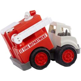Little Tikes Camión de Bomberos Dirt Diggers 655791 Vehículo de Juguete para Exteriores e Interiores con Escalera Giratoria Extensible
