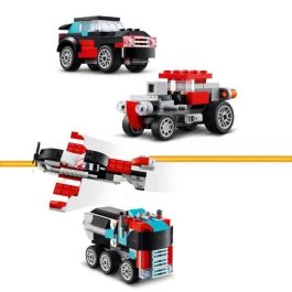 Juego de construccion camión plataforma con helicóptero lego creator Juego de construccion camión plataforma con helicóptero lego creator