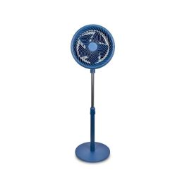 Daewoo Ventilador de Mesa 30 cm (12") High Speed 90W, Base Redonda, Azul
