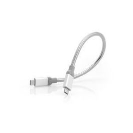 Verbatim USB C - USB C, 30cm, Stainless Steel Verbatim USB C - USB C, 30cm, Stainless Steel