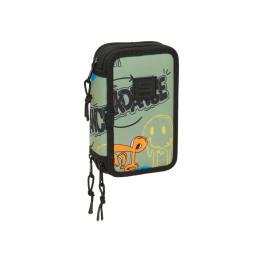 Safta Plumier Escolar Triple Cremallera 37 Piezas Graffiti 195x125x55 mm Precio: 24.2726. SKU: B12HDFRERX