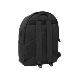 Mochila Escolar El Ganso +usb el ganso basics Negro 31 x 44 x 18 cm