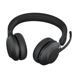 Jabra Auricular Evolve2 65 UC Estéreo Inalámbrico Bluetooth USB-A Negro con Base de Carga