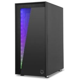NOX Hummer Blaster NXHUMMERBLASTER Semitorre ATX ARGB USB 3.0 Negro Ventana