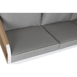 Sofa Terraza Y Jardin DKD Home Decor Blanco Natural 73 x 84 x 189 cm Set de 4 Sofa Terraza Y Jardin DKD Home Decor Blanco Natural 73 x 84 x 189 cm Set de 4