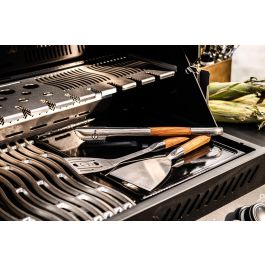 Forged FOR8720039628069 Plancha Espátula para Churrasco de Acero Inoxidable S - 34,5 x 16,5 x 4,55 cm