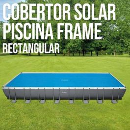 Cubrepiscinas Intex 28018 Rectangular Solar 975 x 488 cm