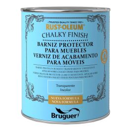 Bruguer Barniz para Muebles Chalky Finish Mate Transparente 750 ml Uso Interior Multisuperficie