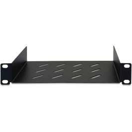 Digitus Fachboden 1HE 254mm (10") - Bandeja Fija para Armario Rack - Negro