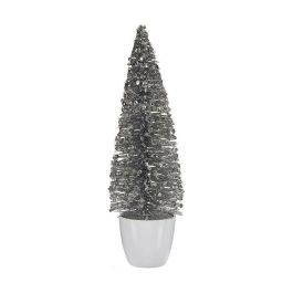 Árbol de Navidad Mediano 10 x 33 x 10 cm Plateado Blanco Plástico Precio: 4.49999968. SKU: B1AW5SDSFS
