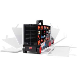 DICKIE TOYS Camión de transporte con 42 piezas y coches metálicos (Edad: +3 años)