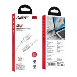 AVANT CONNECT Cable de carga rápida trenzado USB A a USB C 1m 60W PD